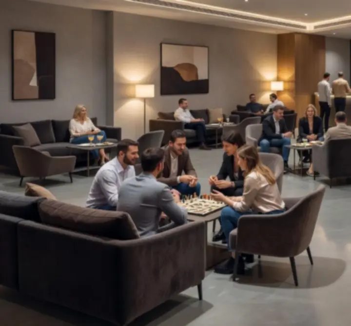 Stylowa przestrzeń klubowa KLUB CIRCLE ZONE